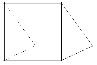 comment construire un prisme droit a base triangulaire