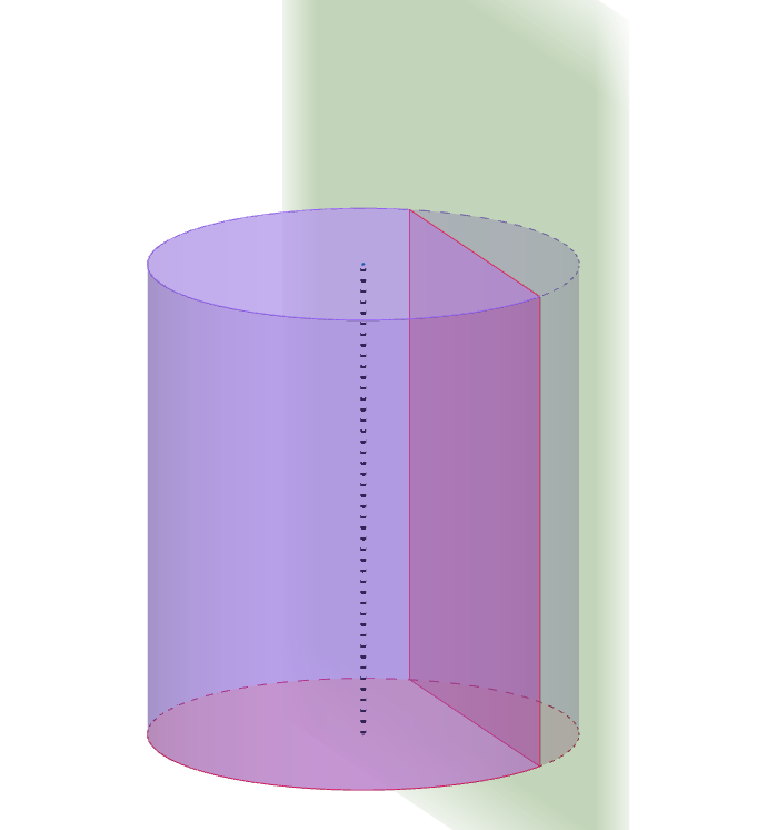 dessin de section de cylindre