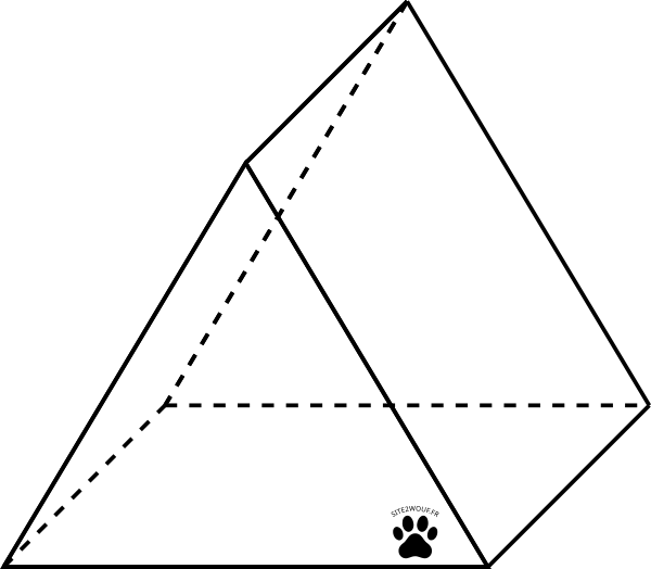 image du prisme droit à base triangulaire