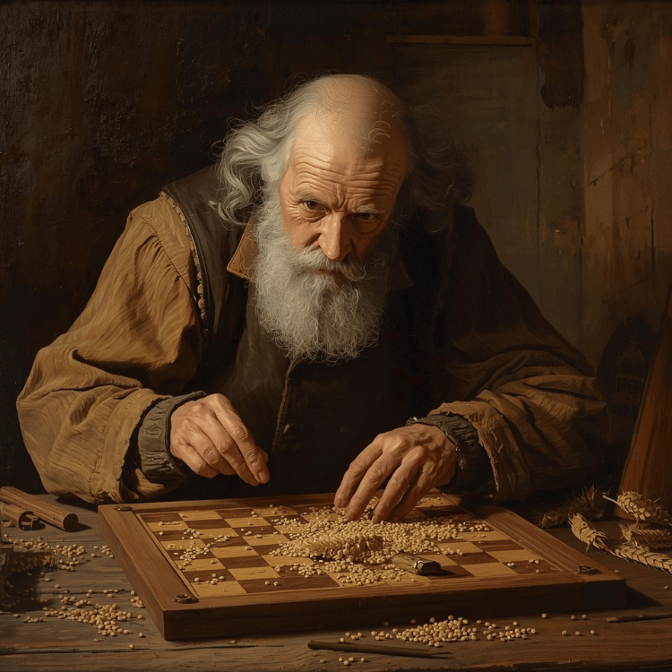 La légende liée à la création du jeu d'échecs